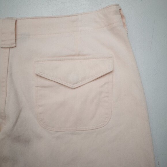 Denver Hayes Ladies Size 6 Light Pink Mid Rise Straight Leg Mia Capri Pants - Picture 9 of 12